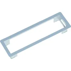 Bachmann 317.001 POWER FRAME Einbaurahmen 3fach Edelstahl 317001