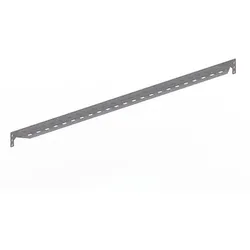 MS Längsriegel 1300mm RAL 7035 gelocht CLIP Multi-Stabil