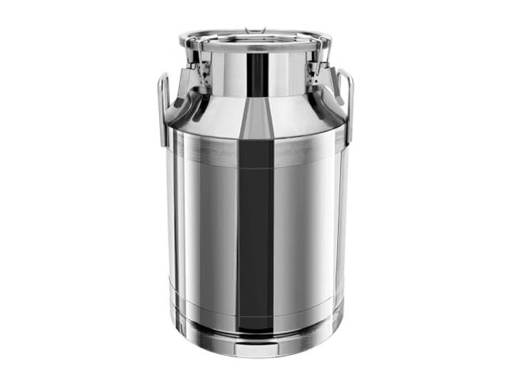 12L/20L/30L/40L/60L Edelstahl milch Transportkanne Edelstahl Luftdichter Milchkrug Transportkanne Geeignet für die Aufbewahrung Verschiedener Flüssiger und Fester Produkte wie Milch (40L)