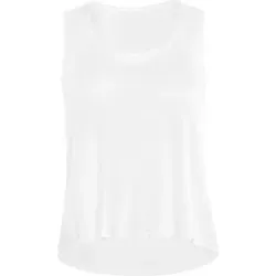 WINSHAPE Damen Seidig weiches Bambus-Tanktop BAMT001, Größe M in Weiß Weiß