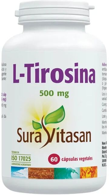 Sura Vitasan L-Tirosina 500 mg 60 VCaps