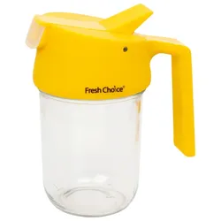 Fresh Choice Allzweck-Ausgießer mit Glas – Präzises Ausgießen & Frische pur