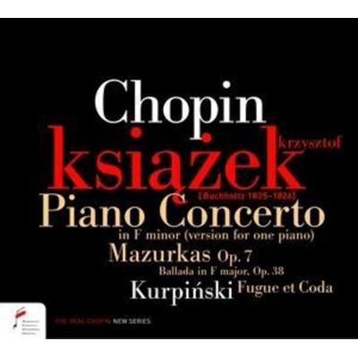 Piano Concerto In F-Minor/Mazurkas/Ballade/+ - Krzysztof Ksiazek, CD