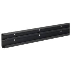 HAGER SL200511 Elektro-Sockelleistensystem SL200511 Unterteil 2000 mm Schwarz 2 m
