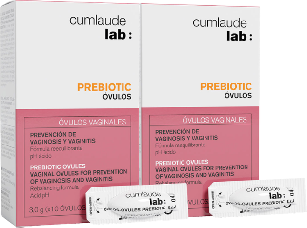 Cumlaude Óvulos Vaginais Prebiotic 2x10 unidades