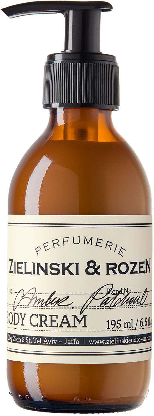 ZIELINSKI & ROZEN Amber, Patchouli Body Cream 195ml