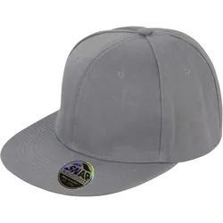 Result Unisex 6-Panel Flat Peak Kappe Flache Cap RC083X