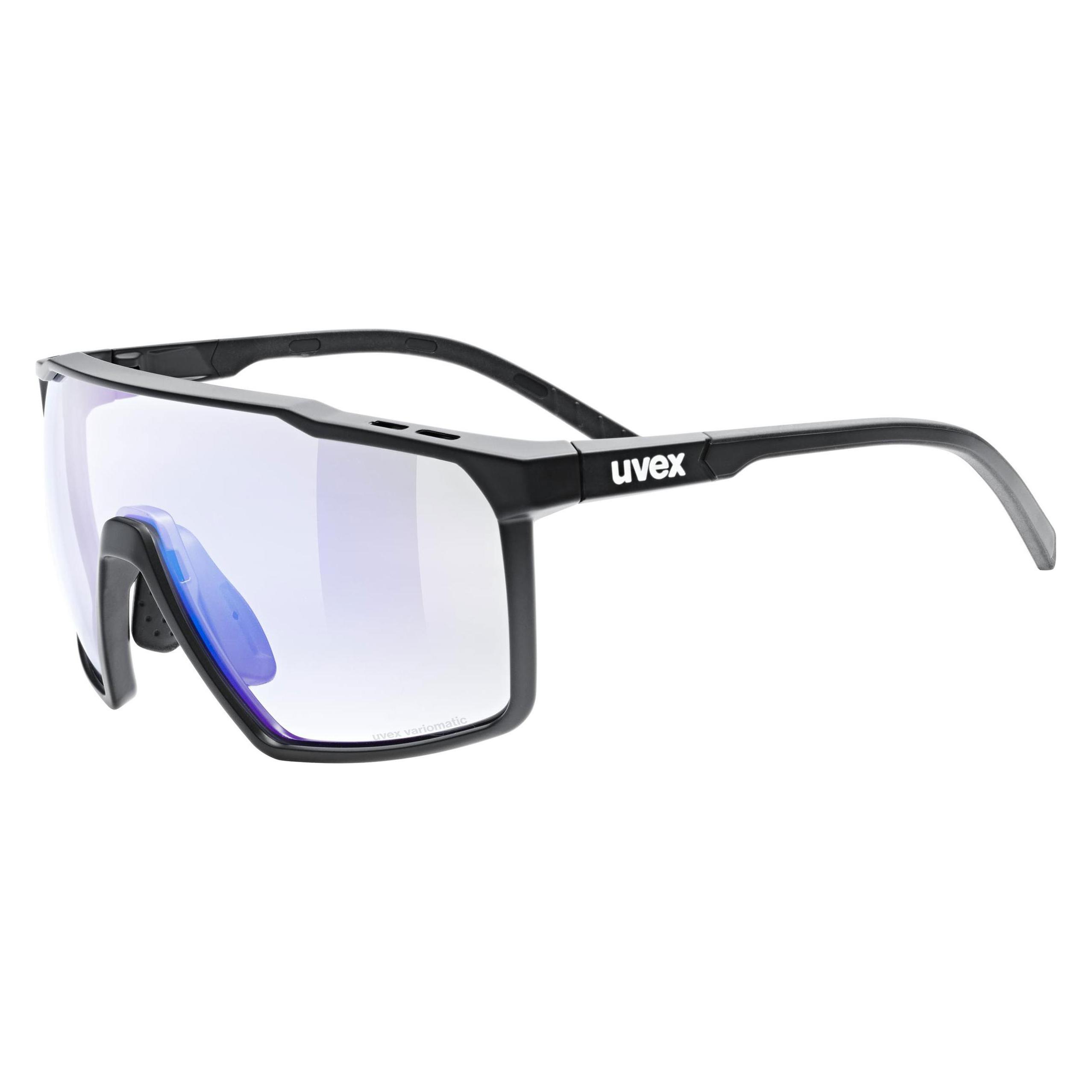 Uvex Mtn perform V S (Black Matt, vario ltm blue) (533056)