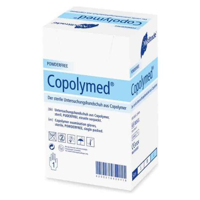 Meditrade Copolymed Untersuchungshandschuhe aus Copolymer steril (S) (8091S)