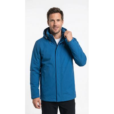 Regenjacke SCHÖFFEL "Jacket Gmund M", Herren, Gr. 46, blau (cornflower), Web, Obermaterial: 100% Polyester, normal, Jacken Regenjacke, winddicht, wasserabweisend, atmungsaktiv, Übergangsjacke