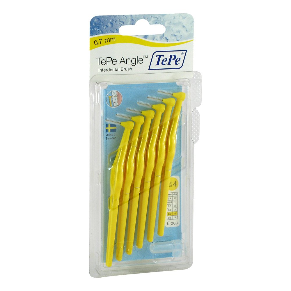 TePe D-A-CH GmbH Tepe Angle Interdentalbürste 0,7mm gelb 07708877