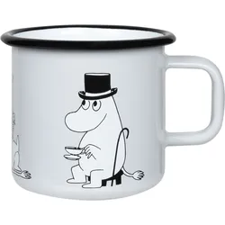 Muurla Becher 370 ml Retro Mumins Muminvater grau