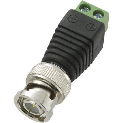 TRU Components LT-BNC-DC BNC-Steckverbinder Stecker, gerade 50Ω 1St.