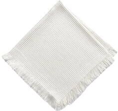 C&F Home Waffle Weave Ivory Napkin Set of 6