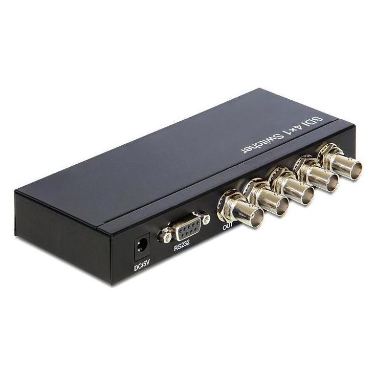 Delock 4 Port 3GI-SDI Switch (93251)