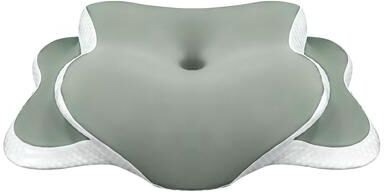 Rare Purchases Contour Memory Foam Cervical Pillow, Neck Pain Relief For Side, Back, Stomach Sleepers, Orthopedic Ergonomic Support green