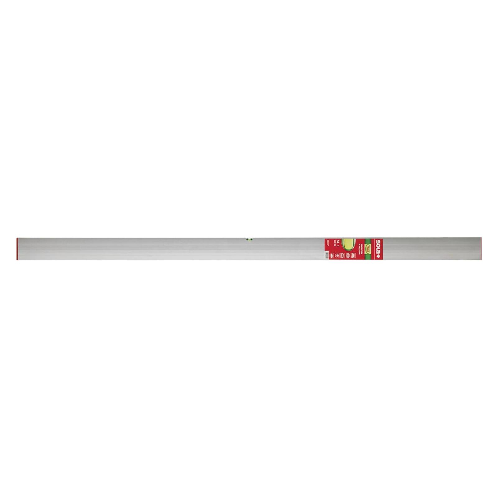Sola SL1 Abziehlatte (Richtlatte) Länge 1000 mm, Waaglatte mit Libelle Aluminium (100 cm) (2012101)