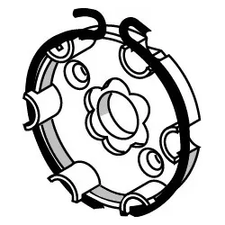 Somfy Blendkappenlager 9704082