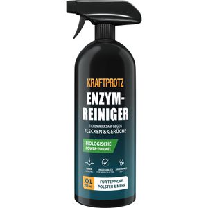 Kraftprotz Enzymreiniger Geruchs- und Fleckenentferner, gebrauchsfertig, gegen Urin, Schweiß und Kot, Spray 750 ml