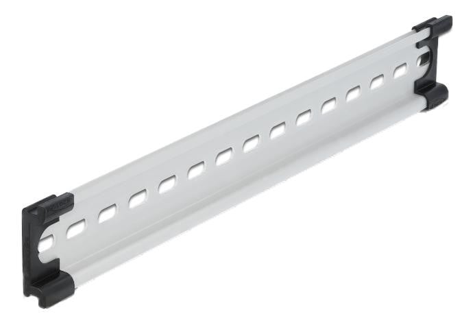Delock DIN-rail aluminium 35 x 7,5 mm (10")