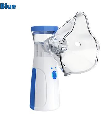 Happy Pet Pantry Pet Asthma Inhaler Spacer For Cats & Dogs Portable Pet Asthma Inhaler Nebulizer Chamber blue