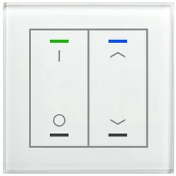 MDT technologies KNX Glastaster II Light 2- GTL-2TDW.02S