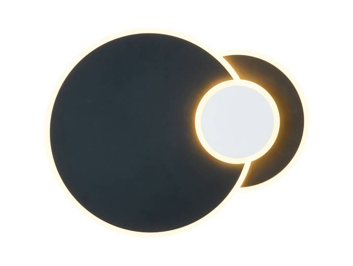 Deckenlampe Averio Metall/Kunststoff anthrazit /weiss matt 27W LED - Farbe: anthrazit / weiss matt - LED - LED Energiesparlampen