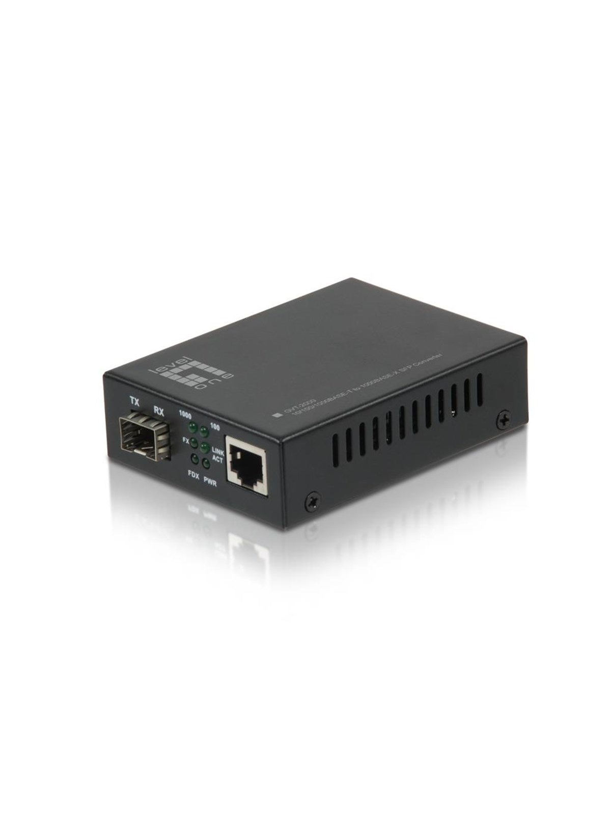 LevelOne GVT-2000 RJ-45 to SFP Gigabit Ethernet Media Converter