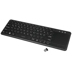 LogiLink ID0188 Tastatur Haus RF Wireless QWERTZ Schwarz