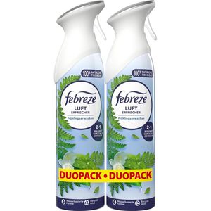 Febreze Raumduft Duo Pack, Frühlingserwachen, 2in1, Spray, geruchsneutralisierend, Frischehauch, 2 x 185ml