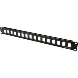 Digitus DN-91400 16 Port Netzwerk-Patchpanel 483 mm (19) Unbestückt 1 HE Mehrfarbig Unbestückt