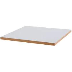 Oviala Business Tischplatte quadratisch weiß 60cm La Villette - Oviala