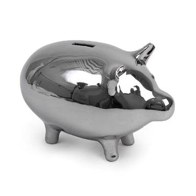 Jonathan Adler Piggy Bank - Platinum