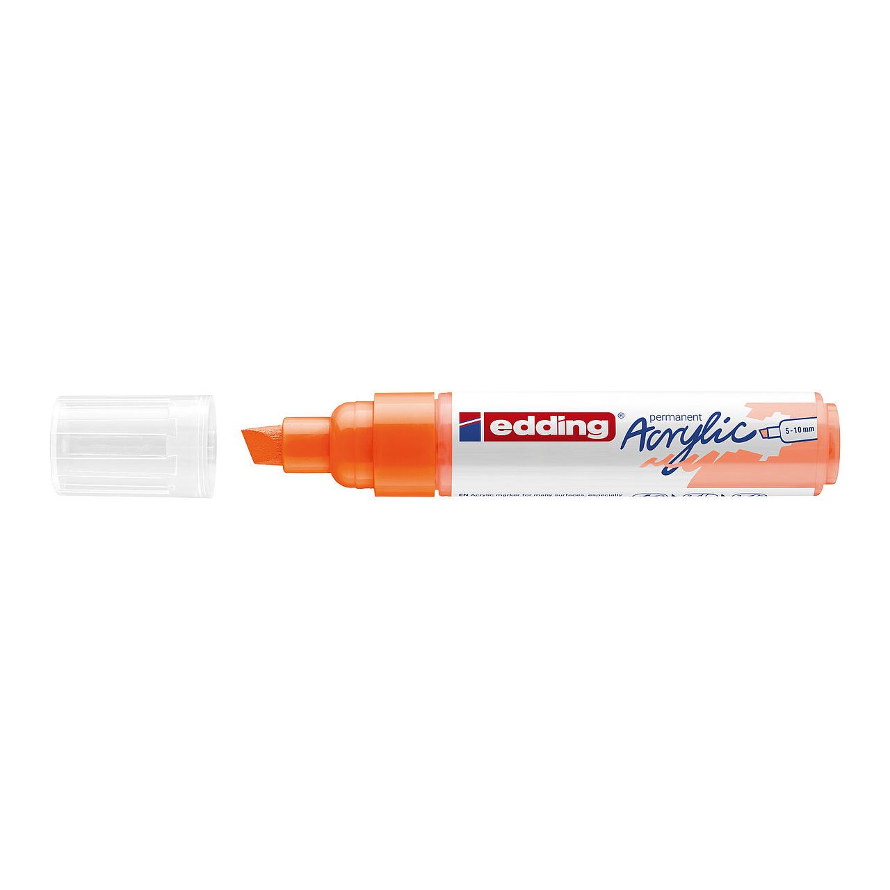 edding 5000 Acrylstift orange 5,0 -10,0 mm, 1 St.