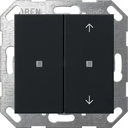 Gira KNX Taster Wippe 2f sw 5175005