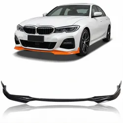 Frontspoiler schwarz glänzend passend für BMW 3er G20 G21 2019-2022