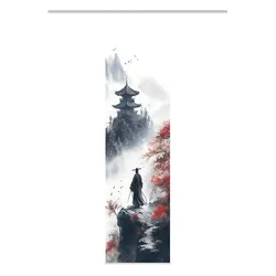 Schmidt Schiebevorhang Sakura 60 x 245 cm Polyester Rot