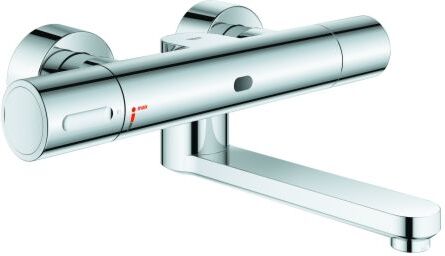 Grohe Eurosmart CE Infrarot-Waschtischarmatur 36455000 25,5 cm, mit Mischeinrichtung und Thermostat, chrom