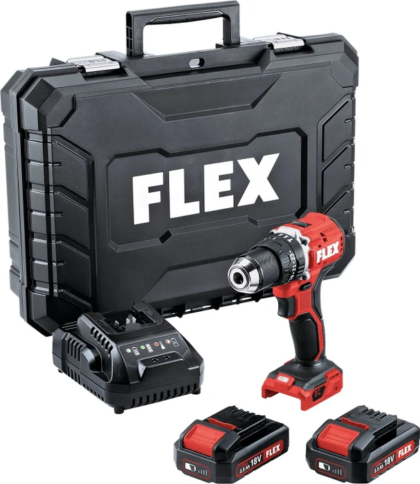 Flex PD 2G 18.0 EC LD/2.5 Set (Schlagbohrschrauber) (519057)