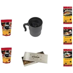Grandhall Edelstahl-Räucherbox Smoker Set Smokerbox Smoker für Tolles Aroma