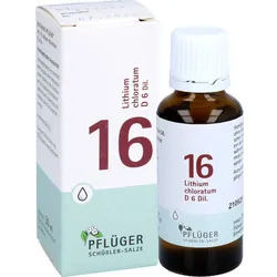 Biochemie Pflüger Nr. 16 Lithium Chlor. D 6 30 ML