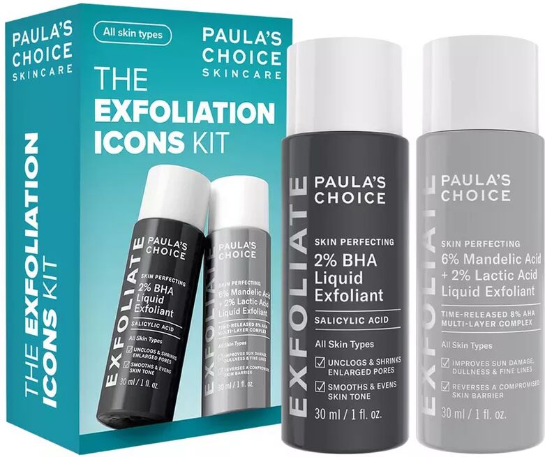 Paula's Choice - Multi-Level Exfoliation Trial Kit - Peeling-Duo zum Entdecken mit AHA + BHA, Set, Fantasie