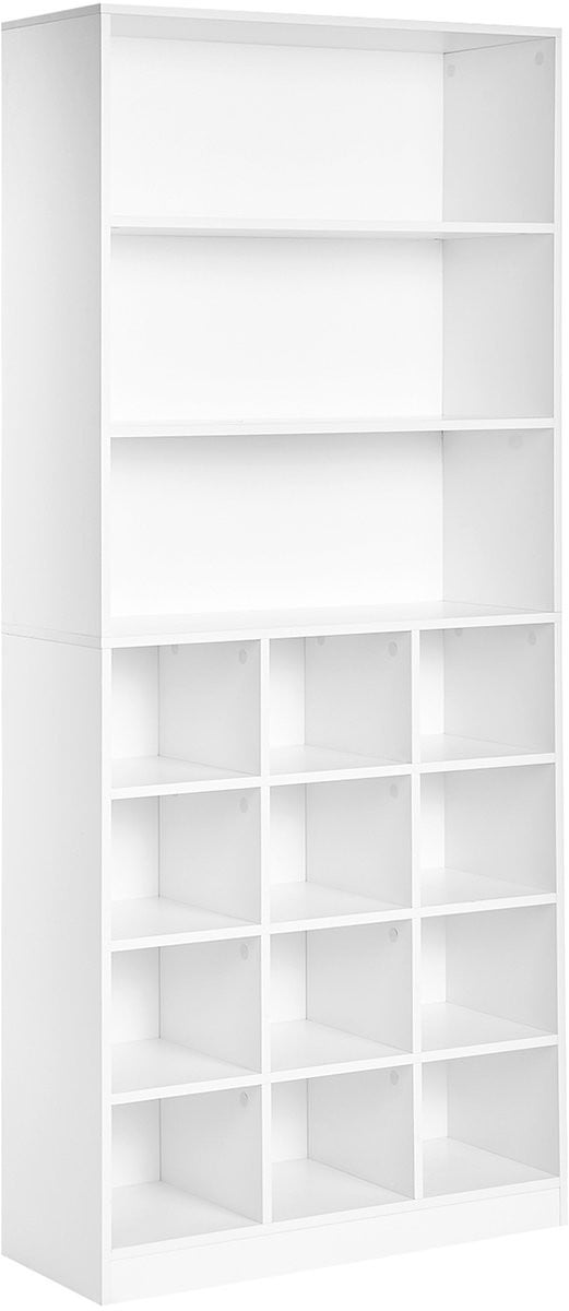 Beliani Schoenenkast Wit MDF