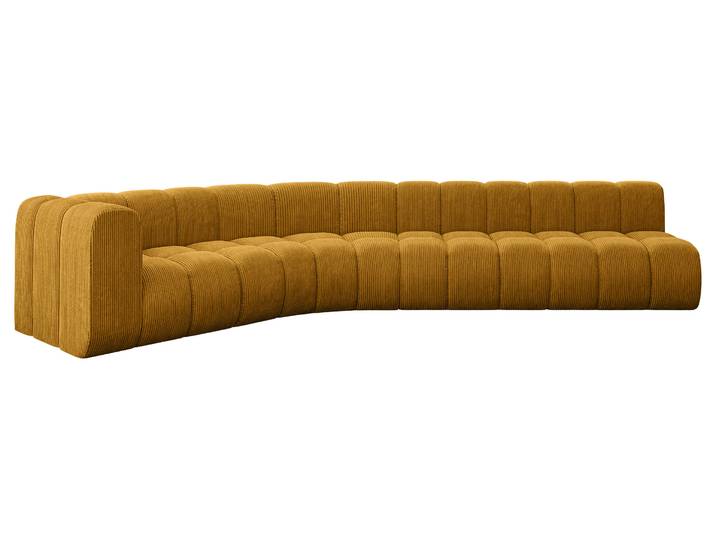 Ecksofa Karex-L2 Senfgelb - Poso 42