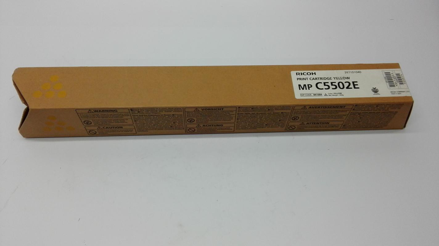 Ricoh 841684 Laser Toner Cartridge Geel, 22.500 Pagina's