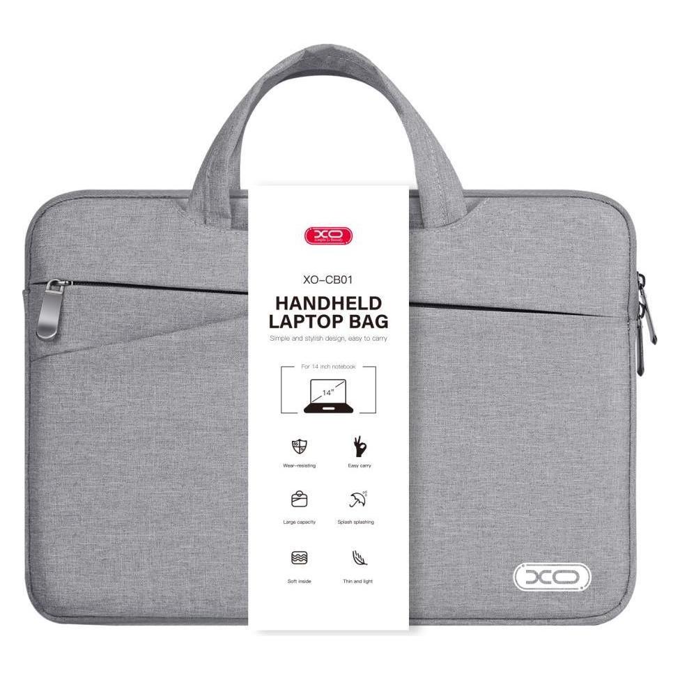 xO Laptoptasche CB01 14â€ grau (14") (GSM177910)