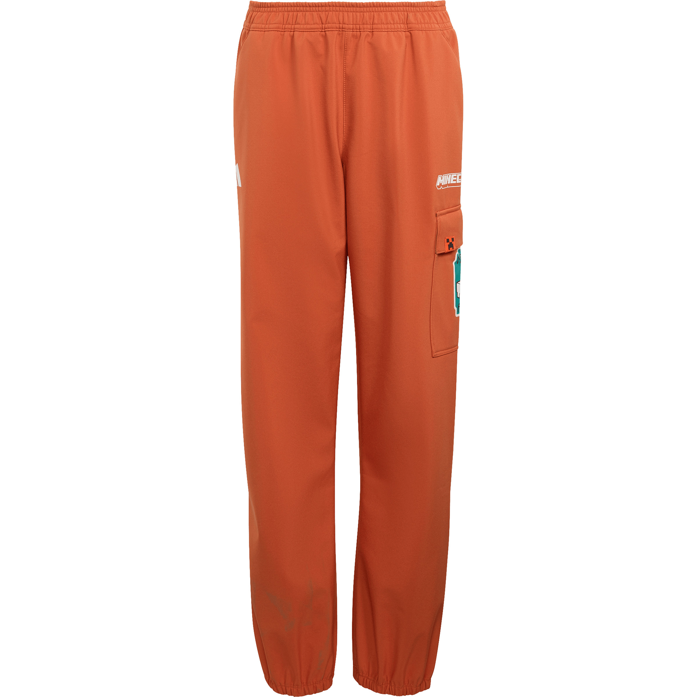adidas Terrex Minecraft Climawarm Softshell Hose Kinder Softshellhose orange Größe 152 Trekking Windabweisend