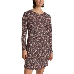 Calida African Dreams Nightdress Weinrot Baumwolle X-Small Damen