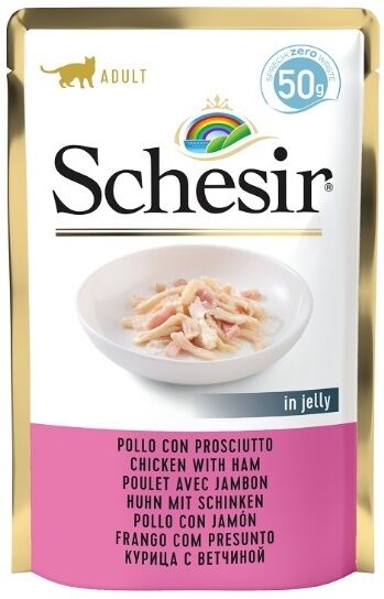 Schesir Spa Schesir Cat Pollo/prosciutt50g