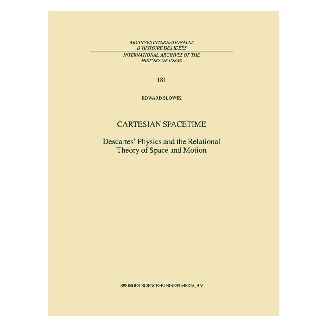 Springer Cartesian Spacetime (Englisch, Softcover, E. Slowik, Edward Slowik) (55372905)